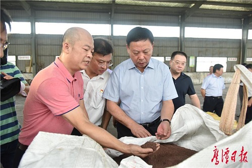  江西鹰潭市委书记郭安深入兴奇集团金信金属调研与指导铜贸易产业发展工作